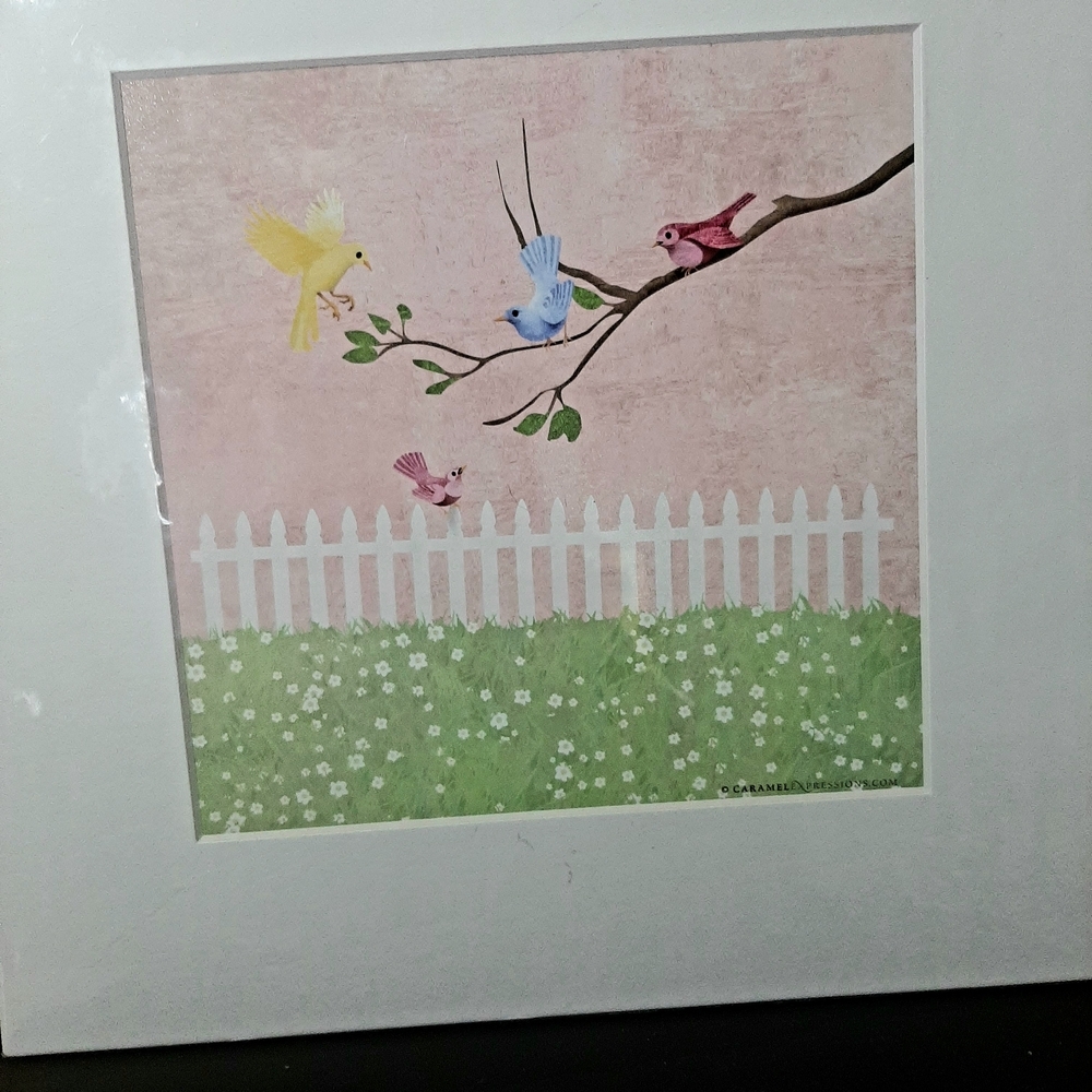 Expressions Vibrant Bird Art Print